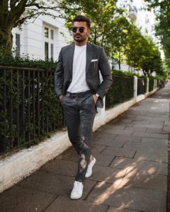 How To Wear Trainers with a Suit | The Lost Gentleman