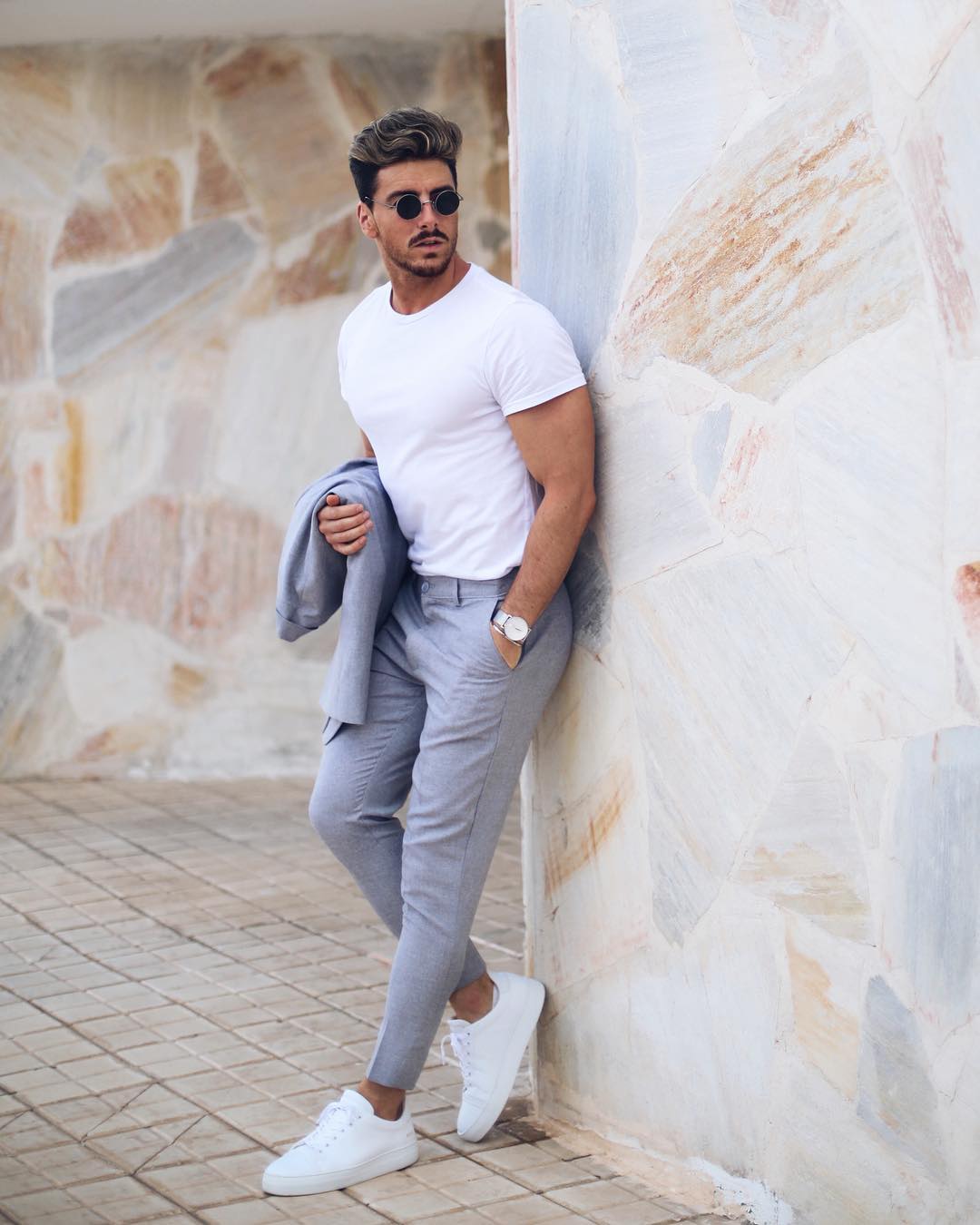 You can wear trainers with a suit honestly  The Gentlemans Journal  The  latest in style and grooming food and drink business lifestyle culture  sports restaurants nightlife travel and power