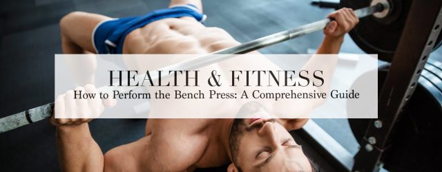 how to perform the bench press | man doing bench press in gym